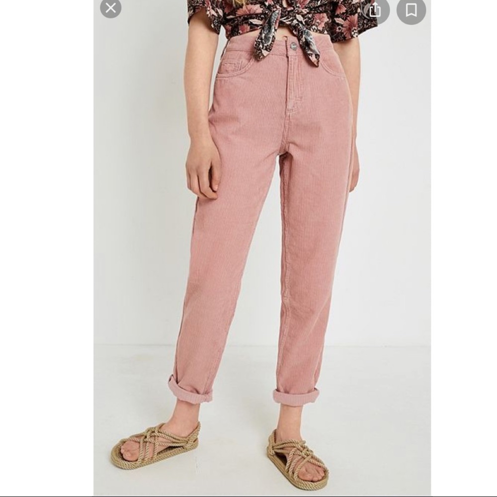 Urban Outfitters BDG Mom High Rise Corduroy Jeans